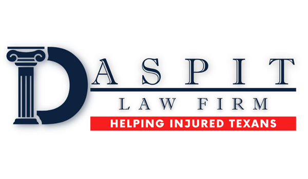 Logo - Daspit Law Firm Tagline - Helping Injured Texans